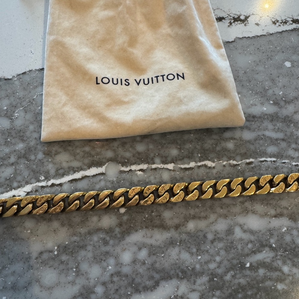 Louis Vuitton Gold Chain